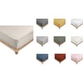 Miniatyrbild 1 av 4: Drap Housse - Bonnet 30 Cm - Percale av Bomull - 180x200cm - Ljusbrun - Hög Kvalitet