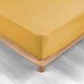 Miniatyrbild 4 av 4: Drap Housse - Percale - Gul - 140x190 cm - Bonnet 30 cm - 78 trådar/cm²