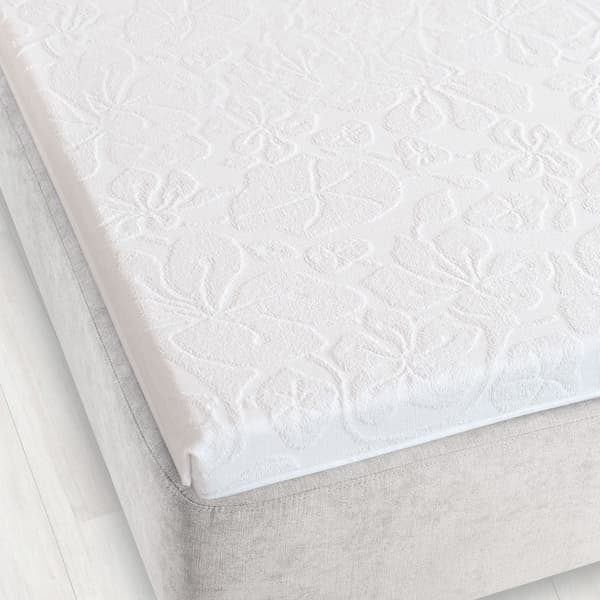 Tulipan 6 jacquardark 150x205 vit