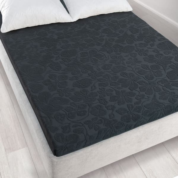 Tulipan 6 jacquardplåt 150x205 svart