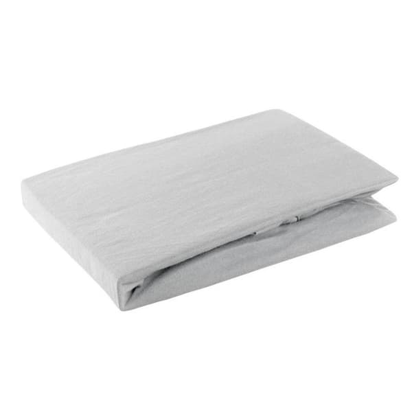 ASENNETTU ARKA JERSEY D91 140 X 200 X 30 CM VAALEANHARMAA
