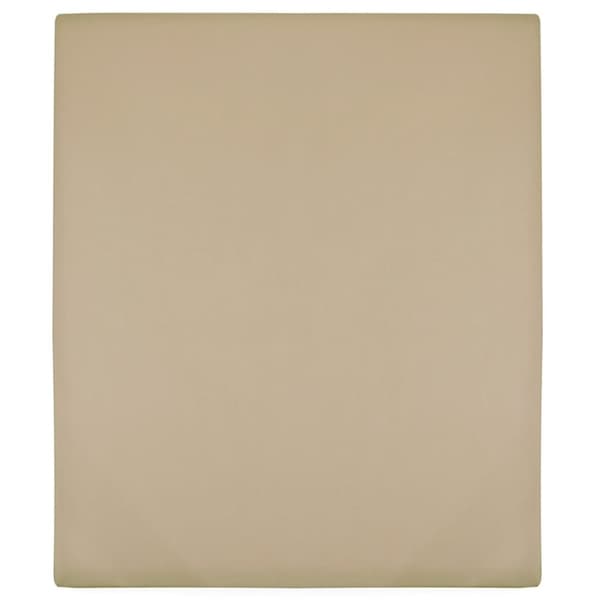 Dra-på-lakan jersey taupe 180x200 cm bomull