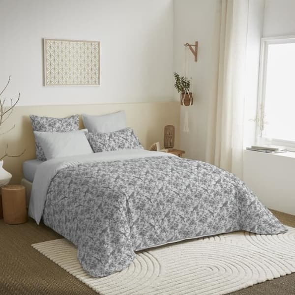 Komplett vändbart påslakanspaket för säng 140 x 190 cm Bérengère moln