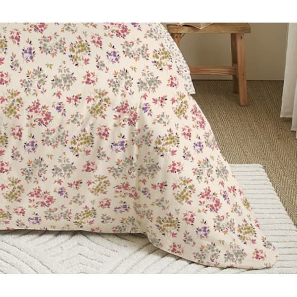 Komplett vändbart påslakanspaket för säng 140 x 190 cm Tanya multicolor