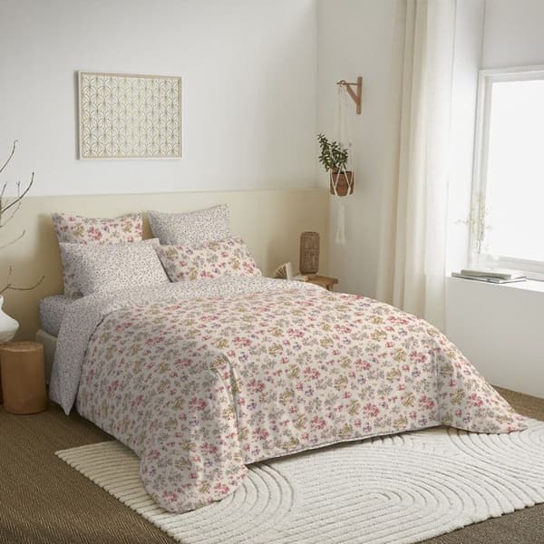 Komplett vändbart påslakanspaket för säng 140 x 190 cm Tanya multicolor