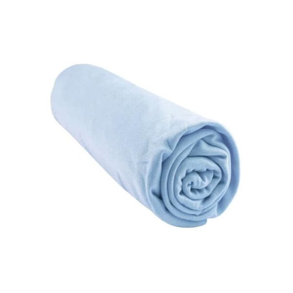 Lakan - Easy Dort - 90x140 cm - Allergivänlig bambu - Himmelsblå - Bekväm