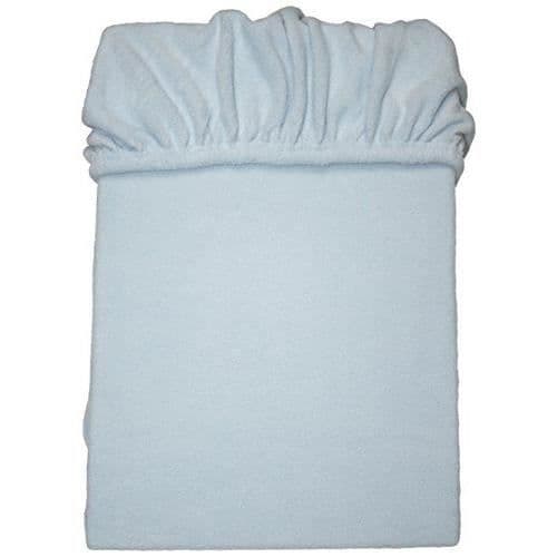 Mesana c-10003-16-fleece mikrofiberöverdrag ca. 140-160 x 200 cm ljusblå