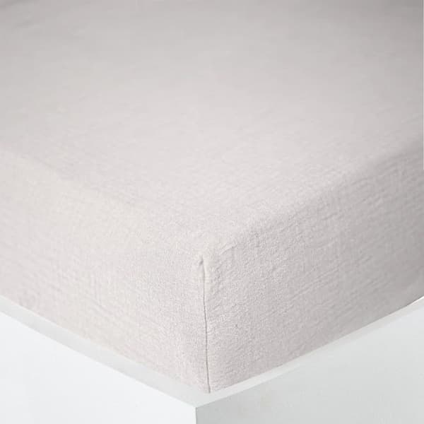 "Noah" påslakan alla storlekar "Cotton Gauze" - Noah Neige - 180 x 200 cm 30 cm keps