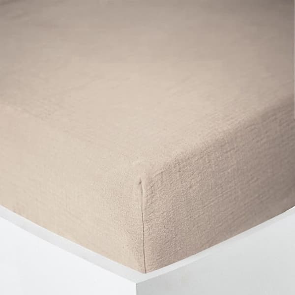 "Noah" påslakan alla storlekar "Cotton Gauze" - Noah Natural - 90 x 190 cm 30 cm keps
