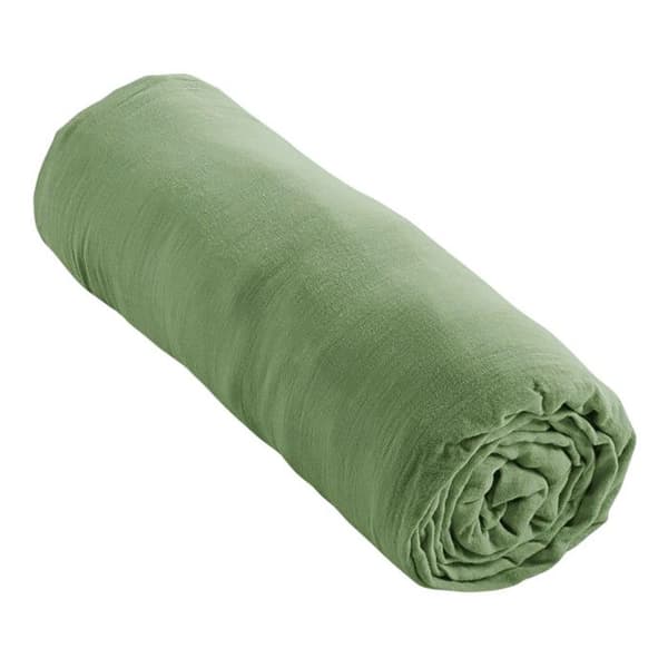 "Noah" påslakan alla storlekar "Cotton Gauze" - Noah Olive - 140 x 190 cm 30 cm keps
