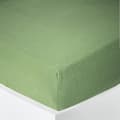 Miniatyrbild 1 av 4: "Noah" påslakan alla storlekar "Cotton Gauze" - Noah Olive - 180 x 200 cm 30 cm keps