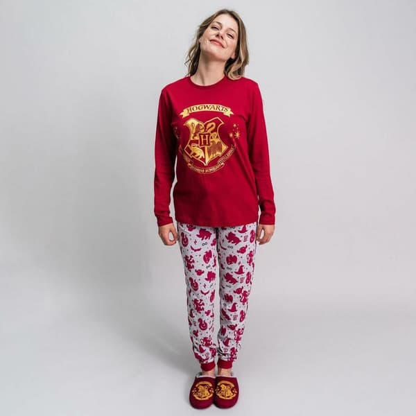 Pyjamas Harry Potter Röd - XL