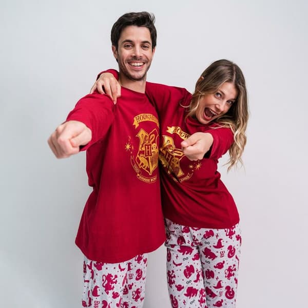 Pyjamas Harry Potter Röd - XL