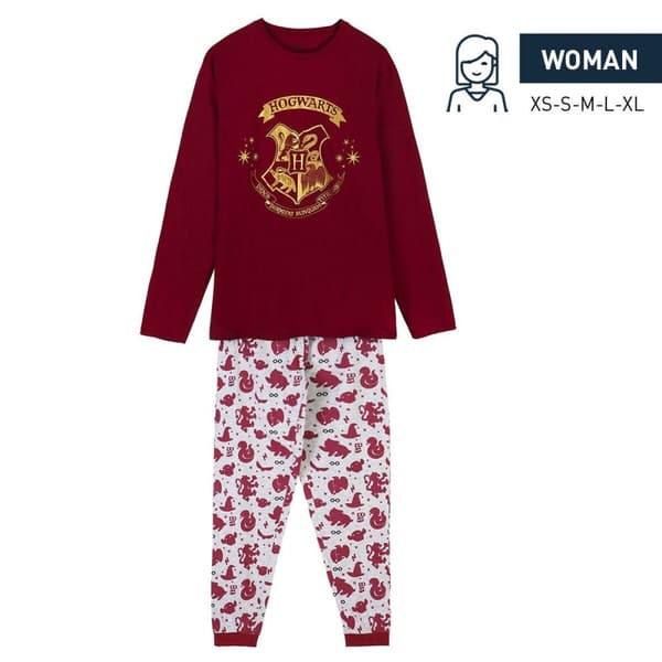 Pyjamas Harry Potter Röd - XL
