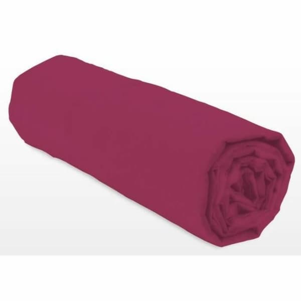 Sovitettu pohja-arkki Lovely Home LH71613 Fuksia Rose 90 x 190 + 30 cm