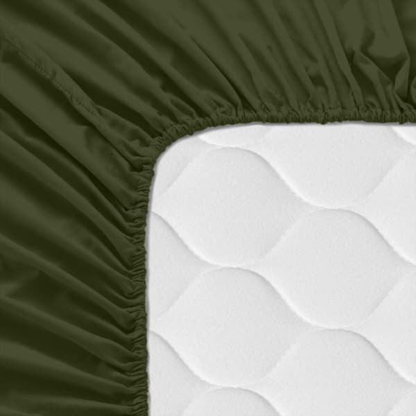 bundplastik HappyFriday BASIC Mørk grøn 90 x 200 x 32 cm