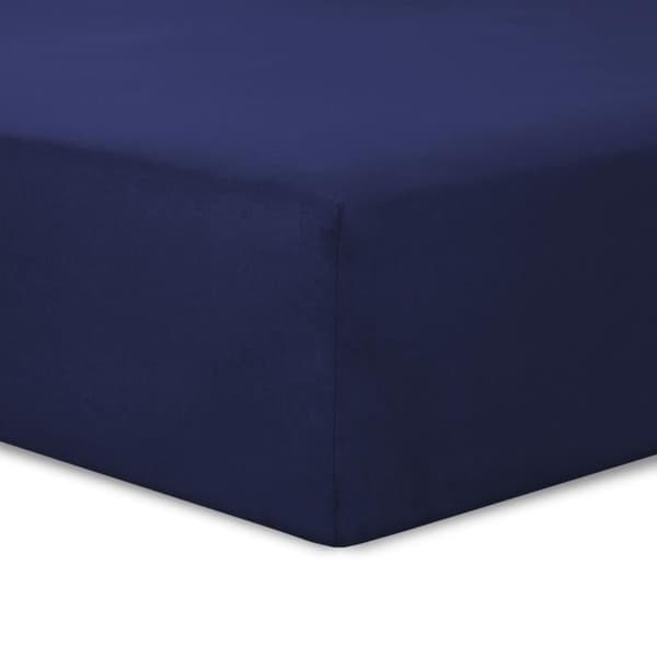 Vision - Marinblå påslakan - 200x200cm - 100% bomull
