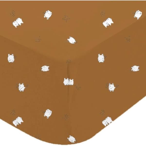 Fitslakan - DOMIVA - BOUBOU - Jersey - Tryckt - 60 x 120 cm