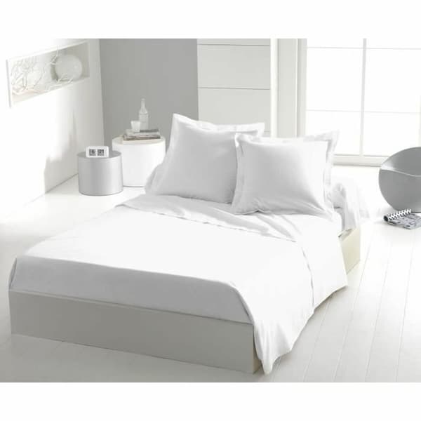 Sengetøy HOME LINGE PASSION Flat sheet Hvit Enkelseng 180 x 290 cm