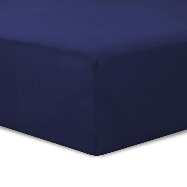 Vision - Marinblått påslakan - 140x190cm - 100% bomull
