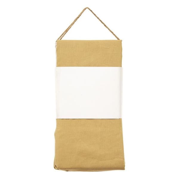 Set med 2 spjälsängsängkläder i bomull 60x120cm ockergul - Ocker - Atmosphera inredningsdesigners