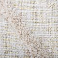 Miniatyrbild 5 av 6: Sängkast "Shine" i bomull &amp; lurex - elfenben 130x180 cm - Beige - Atmosphera inredningsdesigners
