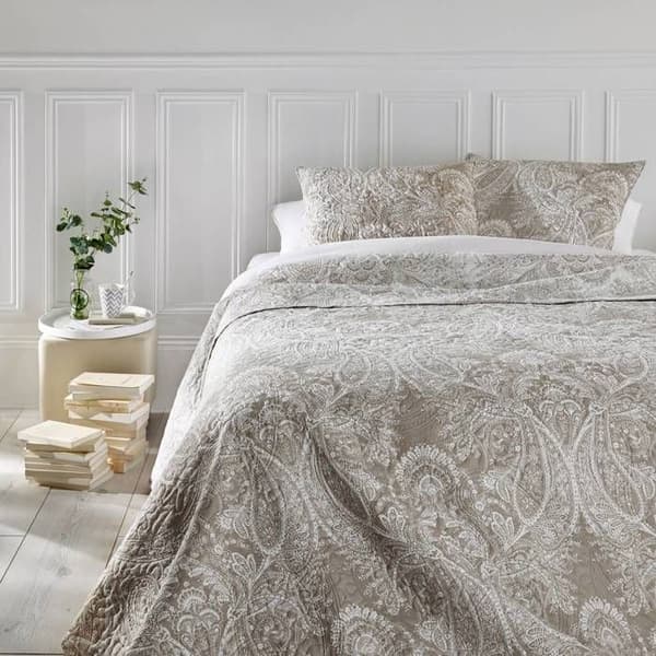 Överkast - ATMOSPHERA - Marie Lin - 240x260 cm - 100% polyester - 2 kuddöverdrag