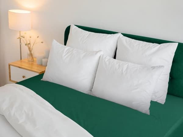 ASENNETTU ARKKI BASIC 220 x 200 x 30 CM PULLON VIHREÄ