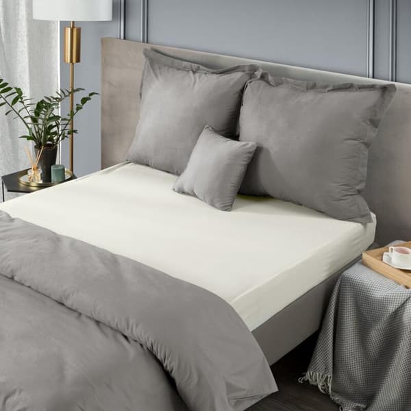 ASENNETTU ARKA NOVA3 140 x 200 x 30 CM HARMAA-BEIGE