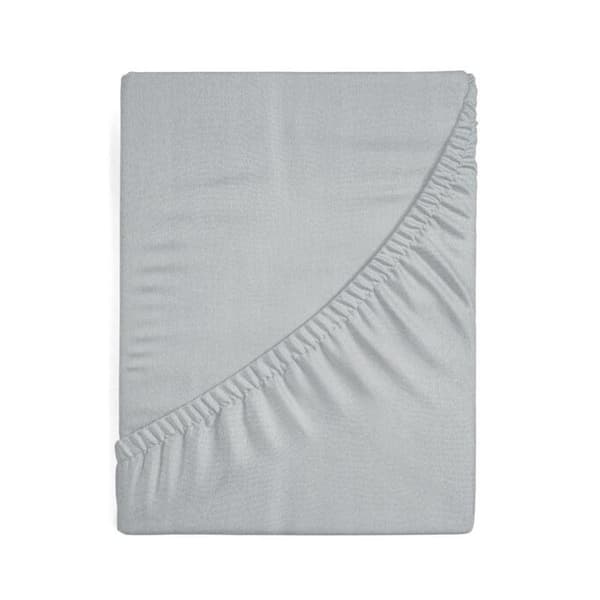 ASENNETTU ARKA JERSEY D91 90 X 200 X 25 CM VAALEANHARMAA