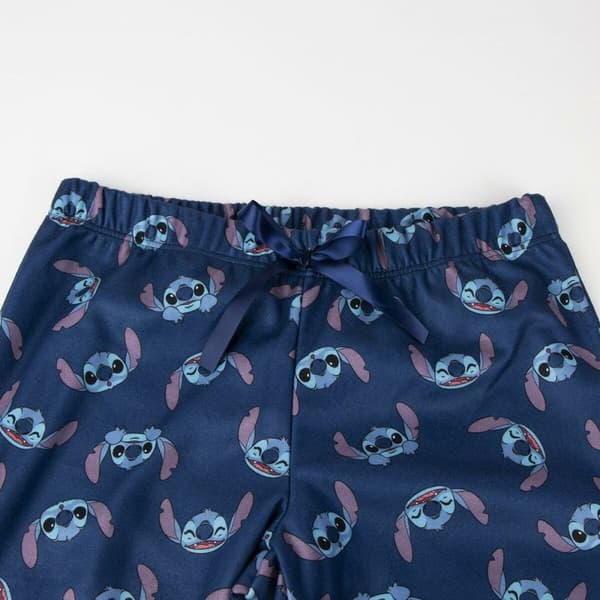 Pyjamas Stitch Blå - L