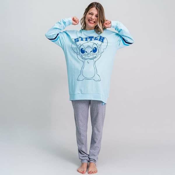 Pyjamas Stitch Ljusblå - XS