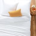 Miniatyrbild 2 av 4: Drap-housse - ATMOSPHERA - Vit - 140x190 cm - Huvud H30 cm - 100% Bomull