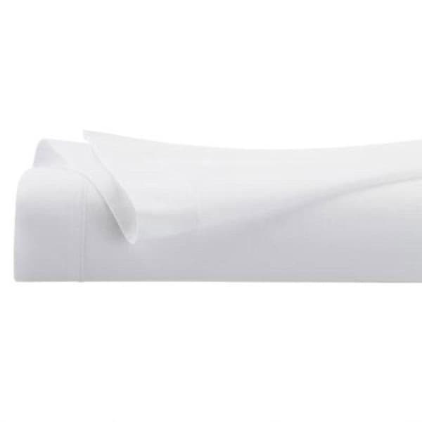 Platt lakan - ATMOSPHERA - Interiör - 240x290cm - 100 % bomull - Vit - 2 personer