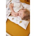 Miniatyrbild 3 av 4: Meyco Home Uni påslakan dubbelsäng - honungsguld - 180x210/220cm