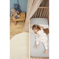 Miniatyrbild 4 av 5: Meyco Baby Uni madrasskydd - paket med 2 - jersey - ljusgrå - 60x120cm