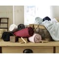Miniatyrbild 3 av 4: Drap housse 100% bomull 57 trådar 140 x 190 cm väck 30 cm AMBRE färg Truffe