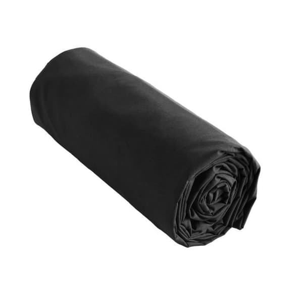 Drap housse 100% bomull 57 trådar 140 x 190 cm väck 30 cm AMBRE färg Truffe