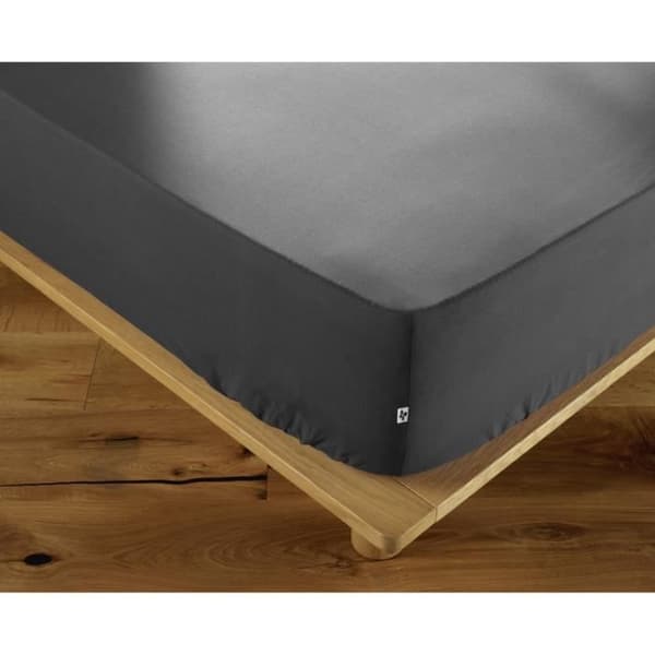 DraMaft 100% bomull 57 trådar 180 x 200 cm med 30 cm mudd AMBRE färg Peppar