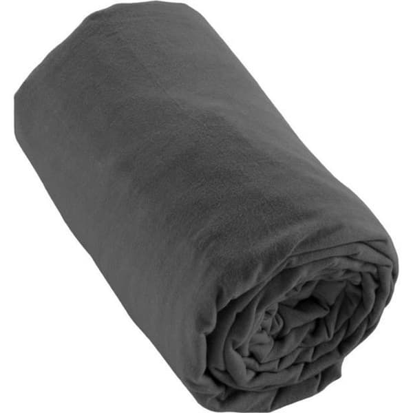 Drap housse flanell 100% bomull 140 x 190 cm CANDICE färg Storm