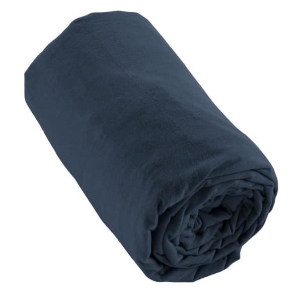 Drap påslakan flanell 100% bomull 140 x 190 cm CANDICE färg Nuit