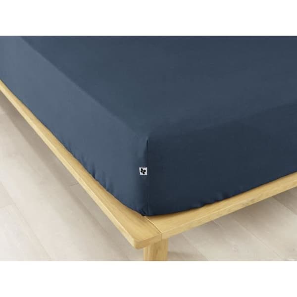 Drap påslakan flanell 100% bomull 140 x 190 cm CANDICE färg Nuit