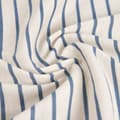 Miniatyrbillede 3 af 8: ark | RANDER | jersey i beige og blå striber | 90x200cm | 740848