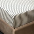 Miniatyrbillede 8 af 8: ark | RANDER | jersey i beige og blå striber | 90x200cm | 740848