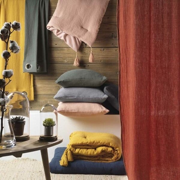 Drap housse 2 personer 140 x 190 cm dubbelgaze bomull 57 trådar Angelia Rose