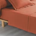 Miniatyrbild 1 av 3: Sängkläder - Percale - 180 x 290 cm - 100% bomull - Terrakotta