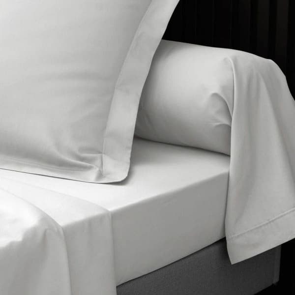 Drap Plat "Percaline" 240x300cm Vit