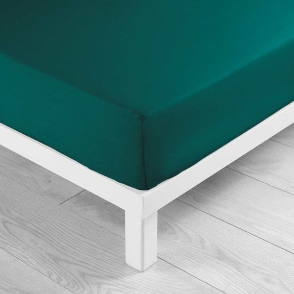 Draps hus 180x200 cm - Huv 30 cm - 100% bomull - Smaragd