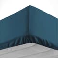 Miniatyrbild 1 av 6: Drap housse 180x200 cm - DOUCEUR D'INTERIEUR - 100% bomull - Blå
