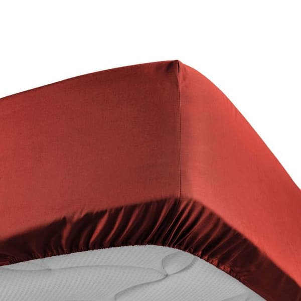 Drap hus 90x190 cm - Percale 100% bomull - Kappa 30 cm - Tomette
